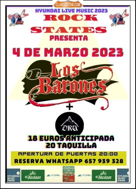 Rock States Los Barones